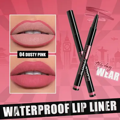 Waterproof matte liquid lip liner, long-lasting, non-transfer - 9