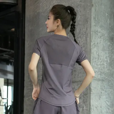 Women's Running and Yoga Outfit, Elastic, Breathable, Quick-Drying - 7