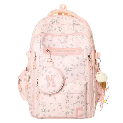Large-Capacity Women's Backpack for High School Students, Casual Commuter Schoolbag - 8