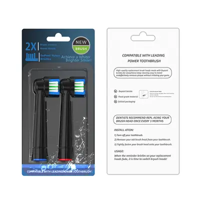 Ersatzbürstenkopf für Oral-B und Braun Zahnbürsten - 8