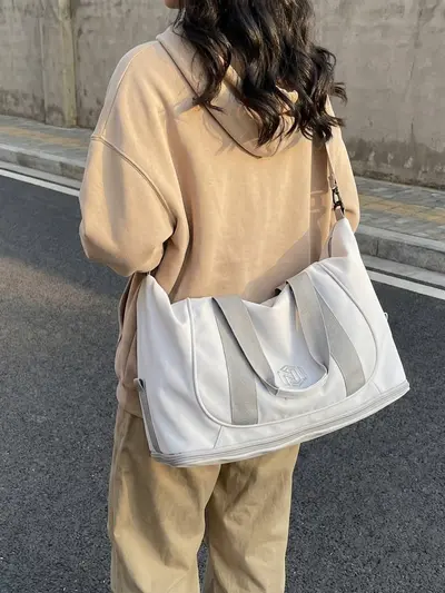 Expandable travel bag for women, large capacity