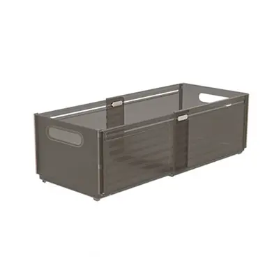 Transparente Aufbewahrungsbox für Küchentheke mit Schublade, Kleiderschrank-Organizer, Wäsche-Aufbewahrungskorb, Kunststoff-Lagerkiste