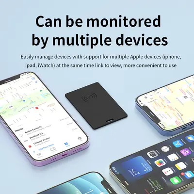 Ultraflaches Kartenfinder iOS Geldbörsen-Verfolgungsgerät - 4