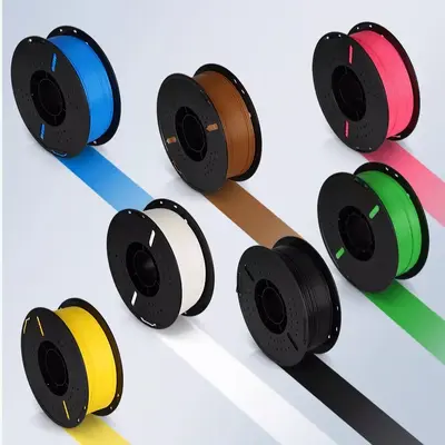 Werksdirektverkauf 3D-Druck-Filament PETG Standardfarben 1,75 mm, verstopfungsfrei, fadenziehfrei, sauber gewickelt, 1 KG