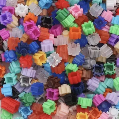 8 mm Mini-Bausteine, pädagogisches DIY-Spielzeug für Kinder - 7