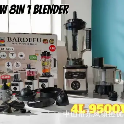 4L Blender, 8-in-1 Edelstahl Hochleistungsmixer - 5