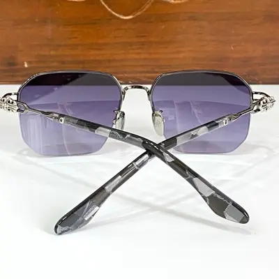 Frameless Sunglasses for Men and Women, UV Protection, Minimalist Design - 5