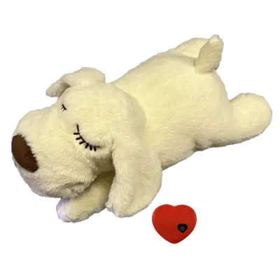 Heartbeat Plush Sleep Toy for Dogs and Cats, Anxiety Relief - 9