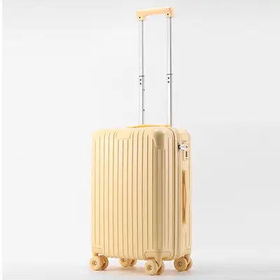 20 Inch Lightweight Silent Wheel Cabin Suitcase with Combination Lock - 6
