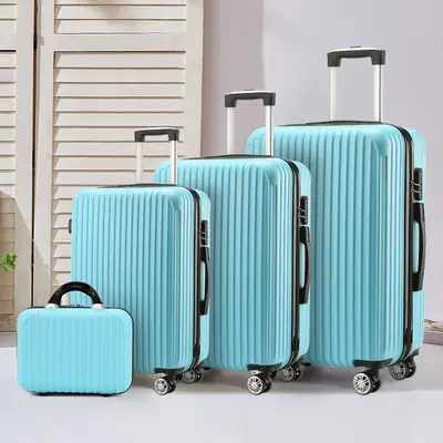 3-Piece Luggage Set with Universal Wheels and Combination Lock - 13