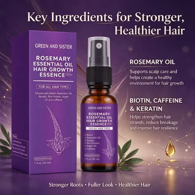 Pflanzliches Haar-Essence-Spray mit komplexer Formel