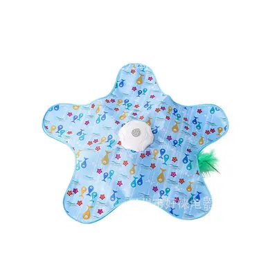 Automatic Cat Teaser Wand, Self-Play Interactive Cat Toy - 5