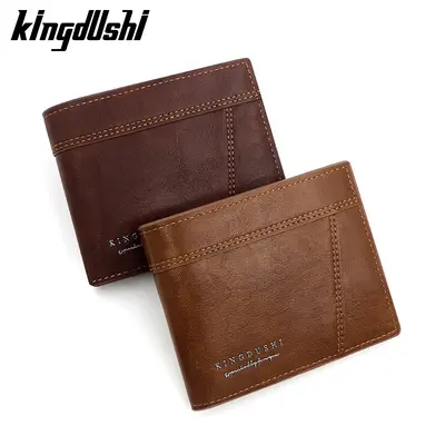 Men's Wallet Kingdushi with Zip Coin Pouch, Large Capacity - 3