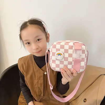 Cute Mini Cartoon Single Shoulder Bag and Coin Purse for Children