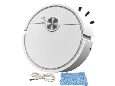 Grenzüberschreitender Staubsaugerroboter intelligentes Zuhause Ladestation Saug- und Wischfunktion Wischmopp Elektrostaubsauger kleine Haushaltsgeräte Geschenke Großhandel Außenhandel neue Produkte - 7