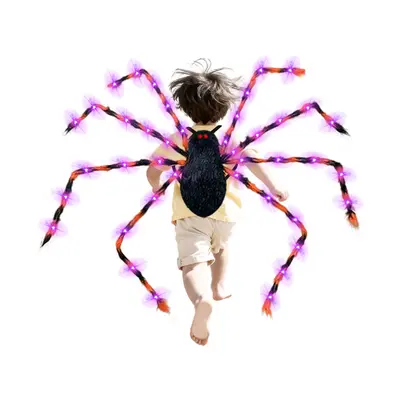 Halloween Spider Backpack with Nine LED Modes - 2