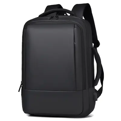 Expandable Men's Backpack, Waterproof, 17.3-Inch Laptop Compartment - 6