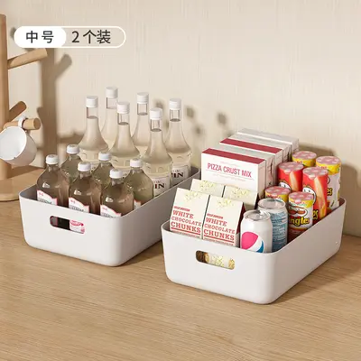 Desktop storage organizer box for snacks and cosmetics - 12