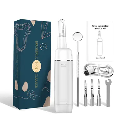 Ultrasonic teeth cleaner, water spray, tartar remover, teeth whitening - 7