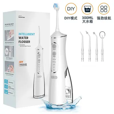Electric Water Flosser Portable Dental Water Jet USB Rechargeable L8 L10 - 4