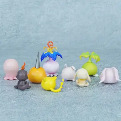 Digimon Yavru Dönem Seti 9 Adet GK Model Figür