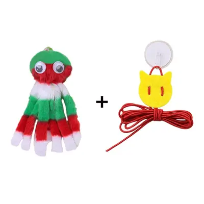 Sound Bird Simulation Cat Toy with Feather Wand - 11