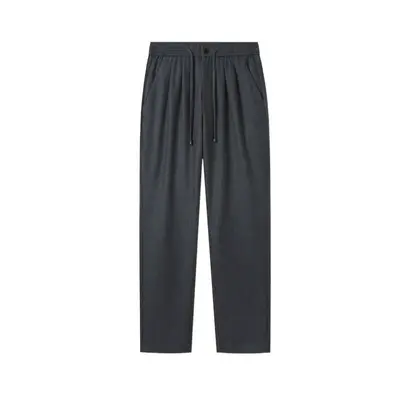 Tencel Wool Blend Men's Casual Pants, Summer Breathable