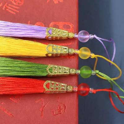15 cm Pagoda Hat Tassel Necklace, Antique Style