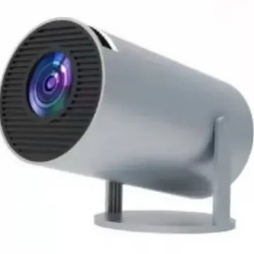 HY300Pro projektör ev 4K taşınabilir LCD ultra yüksek çözünürlüklü oturma odası duvar projeksiyonu kablosuz aynı ekran - 9