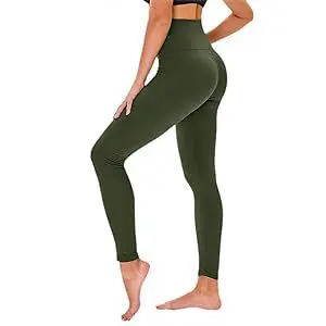 Damen-Leggings mit Fleece-Futter, hohe Taille, Winter-Yogahose - 13