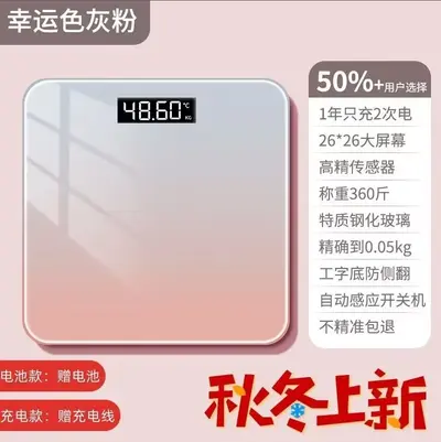 Smart Bluetooth Body Fat Scale for Adults