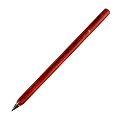 Solid Wood Black Infinite Pencil, No Sharpening Required