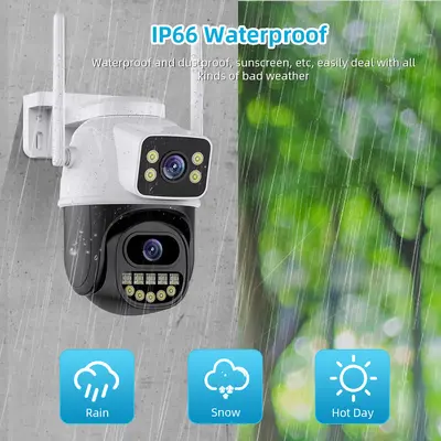 ICSEE camera 8MP 5x zoom HD WIFI wireless