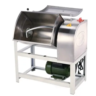 Edelstahl-C-Teigkneter, vollautomatisch - 6