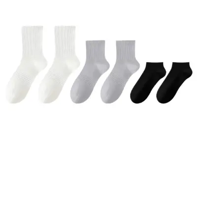 Cotton Disposable Short Socks, Deodorizing, All-Season, Unisex