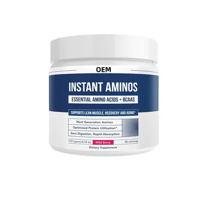 跨境外贸 INSTANT AMINOS速溶氨基酸粉运动营养碳水化合物 OEM