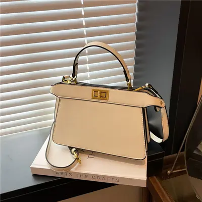 Women's Large Capacity Handbag, Light Luxury Crossbody Shoulder Bag - 3