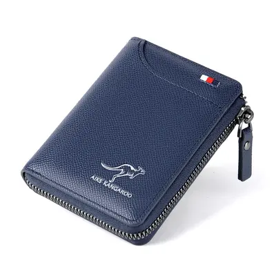 RFID Blocking Card Holder Men's Wallet, Multi-Slot Money Clip and ID Case - 12