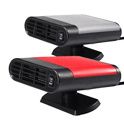 Araç içi 12V/24V hızlı ısıtmalı sessiz elektrikli ısıtıcı fan - 4