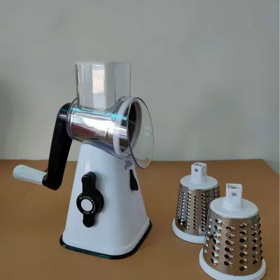 Hand-Crank Drum Vegetable Cutter Multi-function - 9