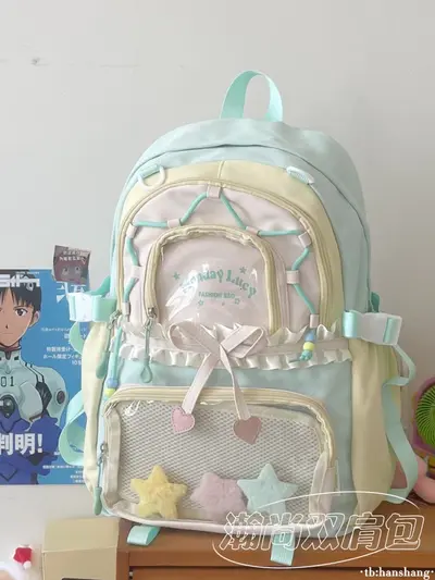 Girls' Backpack for Middle and High School, Large Capacity - 7