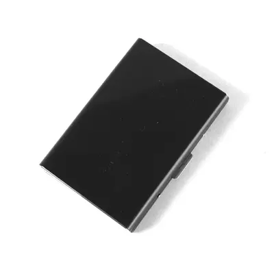 Paslanmaz çelik ehliyet kılıfı, manyetik ve RFID korumalı metal kartlık - 7