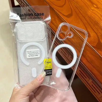 Apple iPhone 17 Pro Max uyumlu manyetik kılıf, 17 HD şeffaf, iPhone 16 Plus tam kaplı, 15 koruma kapağı - 8