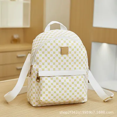 Printed Large Capacity Women's Backpack - 8
