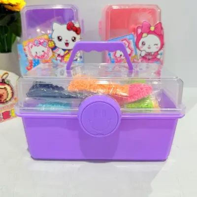 Perler boncuk DIY seti, kız çocuğu için hediye kutusu - 3