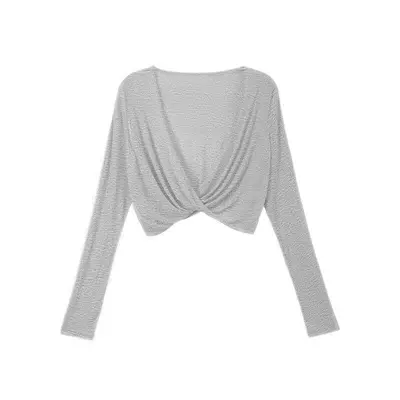 Kadın Yoga Takımı, Çapraz Sütyen Üst, Yüksek Bel Yoga Pantolonu - 6