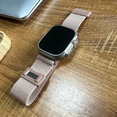 Nylon Magnetic Strap for Apple Watch S10, 42mm 46mm - 11