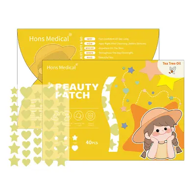 Hydrocolloid Colored Acne Patches, Invisible and Makeup-Compatible - 9