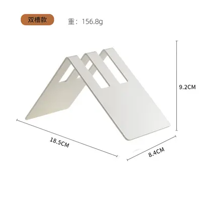 Edelstahl-Filterhalter im Fächerdesign für V60 - 11