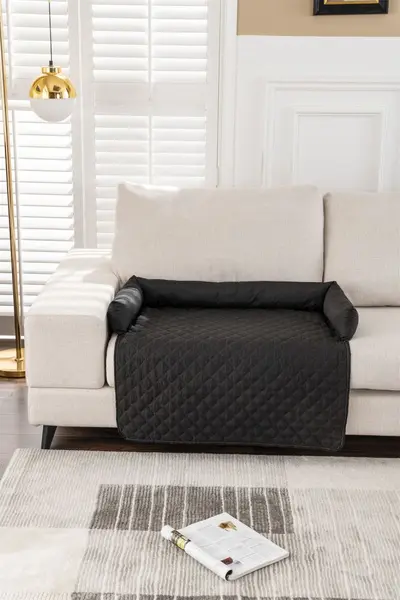 Ultrasonic Cotton Dog and Cat Bed, Car Rear Seat Pet Mat - 7